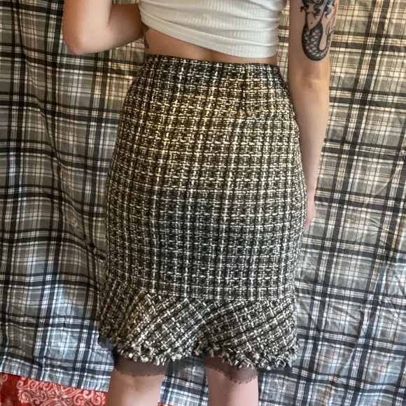 KNITTED MIDI SKIRT - Picture 3 of 4